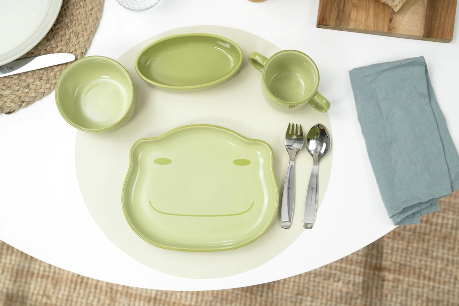 Staub Barneservise 4 Deler