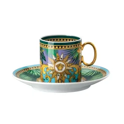 Versace Jungle Animalier Espressokopp Med Fat