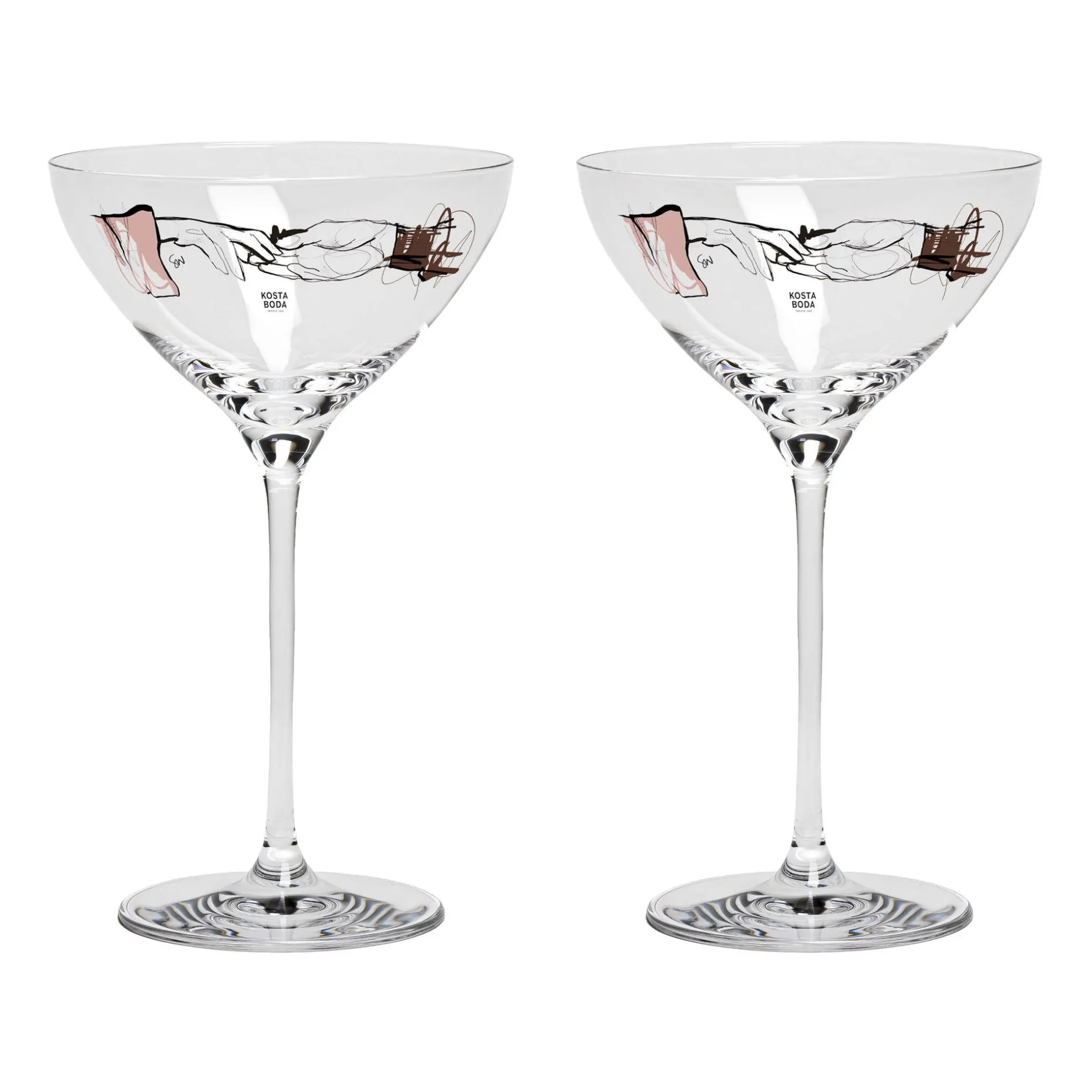 You And Me Together Champagnecoupe 32 Cl 2-Pakning